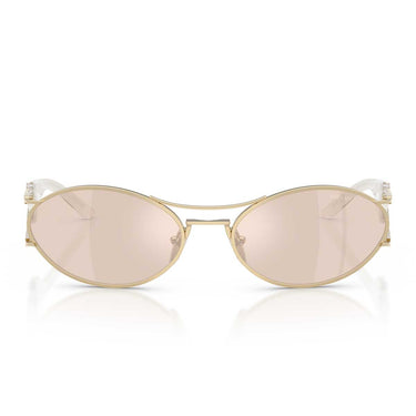 Prada Occhiali da Sole PRD61S ZVN31B Oro Pallido/Quarzo Flash Elettric Donna
