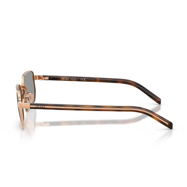 Prada Occhiali da Sole PRD62S ZVF50Q Oro Rosé/Grigio Medio Donna 3