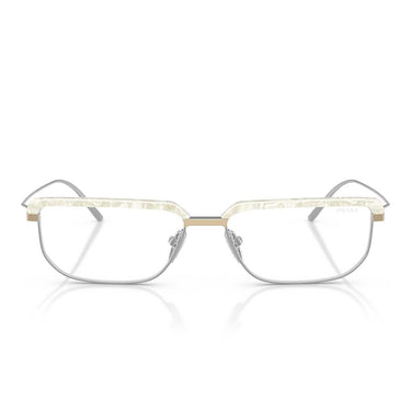 Prada Occhiali da Sole PRD64S 29P10W Madreperla/Trasparente con Filtro Luce Blu Uomo