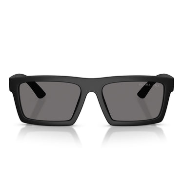 Prada Sonnenbrille PSA07S 1BO02G Linea Rossa Schwarz/Grau Unisex