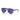 Prada Occhiali da Sole PSA52S DG005U Linea Rossa Nero Effetto Gommato Blu Scuro Specchiato Viola Unisex 2