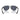 Prada Occhiali da Sole PSA52S DG005U Linea Rossa Nero Effetto Gommato Blu Scuro Specchiato Viola Unisex 4