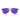 Prada Occhiali da Sole PSA52S DG005U Linea Rossa Nero Effetto Gommato Blu Scuro Specchiato Viola Unisex