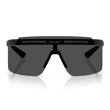 Prada Occhiali da Sole PSB06S 1BO06F Linea Rossa Nero Opaco/Grigio Scuro Uomo