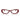 Prada Occhiali da Vista PRD19VU 23L1O1 Marsala/Trasparente Donna