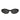 Prada Sonnenbrille PR26ZS 16K08Z Schwarz/Dunkelgrau Unisex