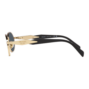 Prada Sonnenbrille PR65ZS ZVN09T Gold/Dunkelgrau Damen 3