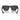Prada Sonnenbrille PRA06S 16K08Z Schwarz/Dunkelgrau Unisex 4
