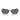 Prada Occhiali da Sole PRA51S 1AB5Z1 Nero/Grigio Scuro Unisex Polarizzati