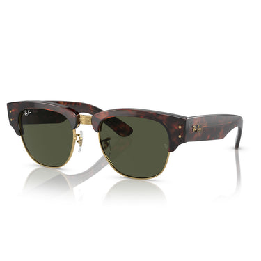 Ray-Ban Occhiali da Sole RB0316S 990/31 Mega Clubmaster Havana/Verde Unisex 2