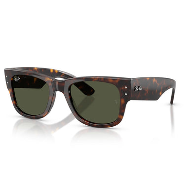 Ray-Ban Occhiali da Sole RB0840S 902 31 Mega Wayfarer Marrone Verde Unisex 2