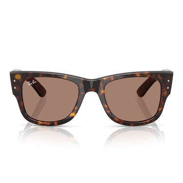 Ray-Ban Lunettes de Soleil RB0840S 902/1A Mega Wayfarer Havana/Violet Unisexe