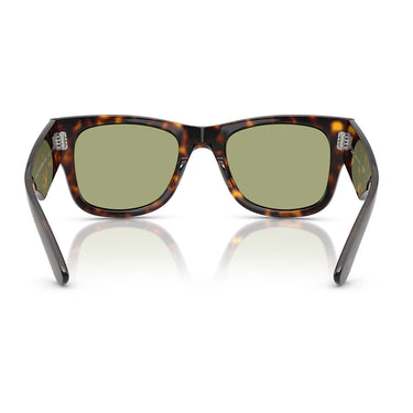 Ray-Ban Occhiali da Sole RB0840S 902/4E Mega Wayfarer Marrone/Verde Unisex