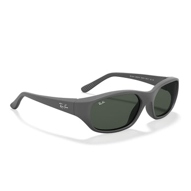 Ray-Ban Occhiali da Sole RB2016 W2578 Daddy-O Gomma Nera/Verde Unisex 5