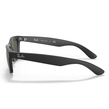 Ray-Ban Occhiali da Sole RB2132 622 New Wayfarer Nero-Verde G-15 Unisex 2