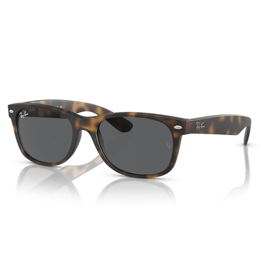 Ray-Ban Occhiali da Sole RB2132 865-B1 New Wayfarer Havana-Grigio Scuro Unisex 2