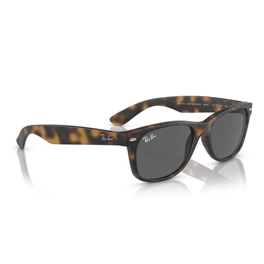 Ray-Ban Occhiali da Sole RB2132 865-B1 New Wayfarer Havana-Grigio Scuro Unisex 6