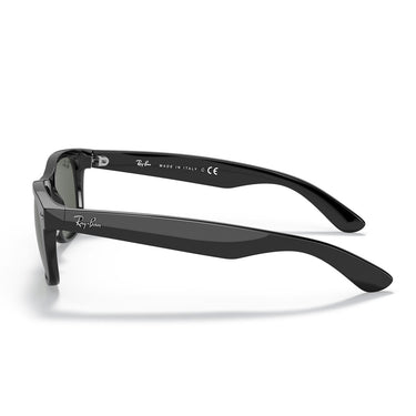Ray-Ban Occhiali da Sole RB2132 901 New Wayfarer Nero/Verde G-15 Unisex 3