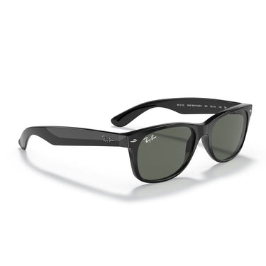 Ray-Ban Occhiali da Sole RB2132 901 New Wayfarer Nero/Verde G-15 Unisex 5
