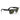 Ray-Ban Gafas de Sol RB2140 129431 Wayfarer Negro Sobre Transparente/Verde Unisex 4