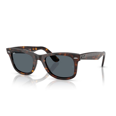 Ray-Ban Occhiali da Sole RB2140 1463R5 Wayfarer Marrone/Blu Unisex