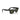 Ray-Ban Occhiali da Sole RB2140 901S31 Wayfarer Classic Original Nero Opaco/Verde Crystal Unisex