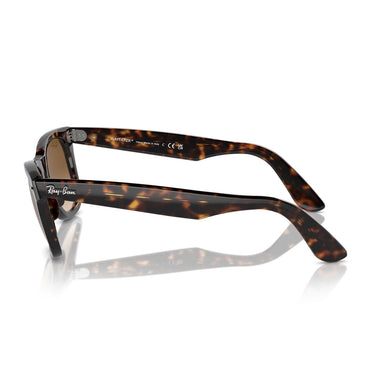Ray-Ban Occhiali da Sole RB2140 902/51 Wayfarer Marrone/Marrone Unisex