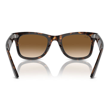Ray-Ban Occhiali da Sole RB2140 902/51 Wayfarer Marrone/Marrone Unisex