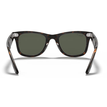 Ray-Ban Sonnenbrille RB2140 902/58 Wayfarer Havana/Grün Unisex Polarisiert 4