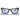 Ray-Ban Occhiali da Sole RB2140F 901/64 Wayfarer Nero/Blu Grigio Unisex
