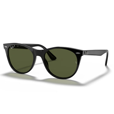 Ray-Ban Sunglasses RB2185 901-58 Black-Green G-15 Unisex Polarized 1