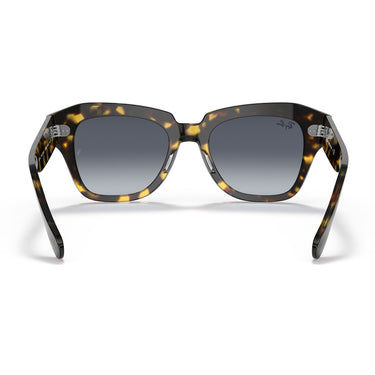 Ray-Ban Occhiali da Sole RB2186 133286 State Street Marrone/Blu Sfumato Unisex