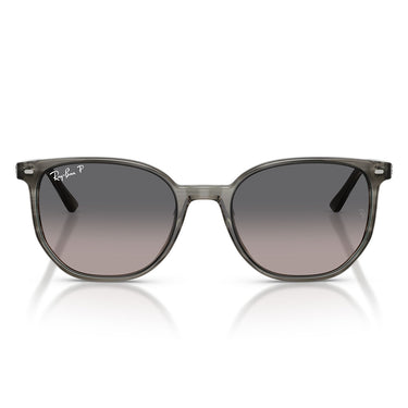 Ray-Ban Sunglasses RB2197 1438M3 Elliot Striato Gray/Gray Gradient Unisex Polarized