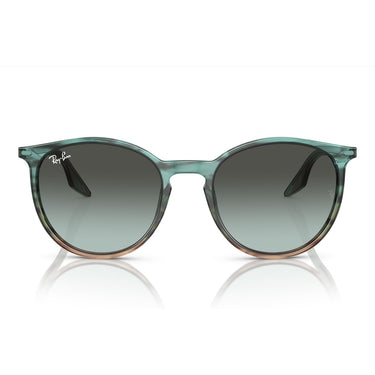 Ray-Ban Sunglasses RB2204 1394GK Striped Green/Blue Unisex