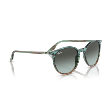Ray-Ban Lunettes de Soleil RB2204 1394GK Vert Rayé/Bleu Unisexe 5