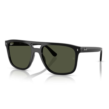 Ray-Ban Occhiali da Sole RB2213 901/31 Nero/Verde G-15 Unisex 2