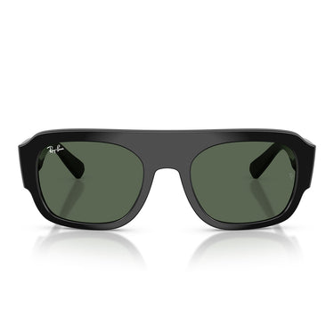 Ray-Ban Okulary Przeciwsłoneczne RB2218 667771 Czarny/Zielony Unisex