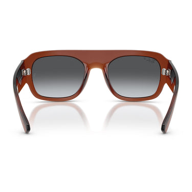 Ray-Ban Sunglasses RB2218 6678T3 Transparent Brown/Smoky Gray Unisex Polarized 3