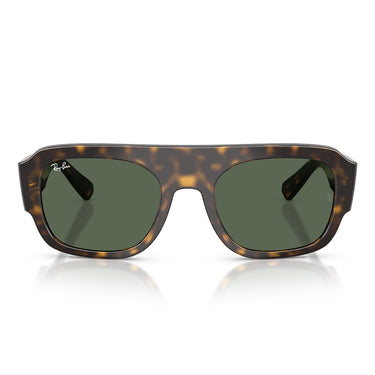 Ray-Ban Okulary Przeciwsłoneczne RB2218 679071 Brązowy/Zielony Unisex