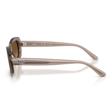 Ray-Ban Sunglasses RB2221 6827M2 Transparent Beige/Brown Gradient Women's Polarized 2