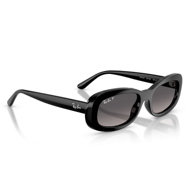 Ray-Ban Sunglasses RB2221 901/M3 Black/Gray Gradient Women Polarized 4