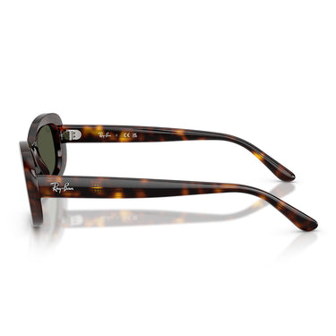 Ray-Ban Occhiali da Sole RB2221 902/31 Marrone/Verde Donna 2