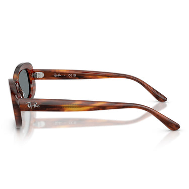 Ray-Ban Occhiali da Sole RB2221 954/62 Marrone Striato/Blu Donna 2