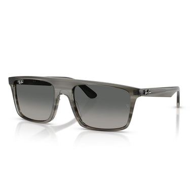 Ray-Ban Occhiali da Sole RB2222 143871 Striato Grigio/Grigio Sfumato Unisex 1