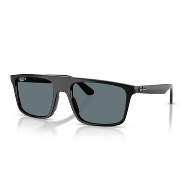 Ray-Ban Occhiali da Sole RB2222 901/3R Nero/Blu Scuro Unisex Polarizzati 1