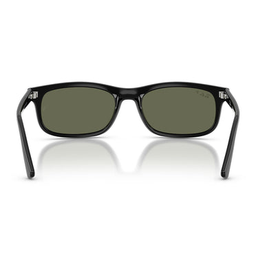 Ray-Ban Occhiali da Sole RB2224 901/58 Nero/Verde Unisex Polarizzati 3