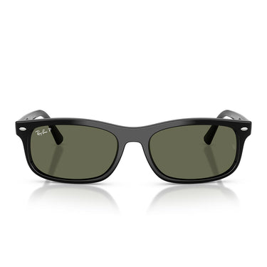 Ray-Ban Occhiali da Sole RB2224 901/58 Nero/Verde Unisex Polarizzati