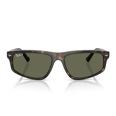 Ray-Ban Occhiali da Sole RB2225 710/58 Marrone/Verde Unisex Polarizzati