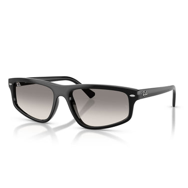 Ray-Ban Occhiali da Sole RB2225 901 32 Nero Trasparente Sfumato Grigio Unisex 2