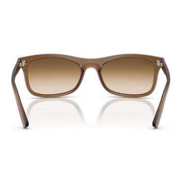 Ray-Ban Occhiali da Sole RB2226 664051 Marrone Chiaro Trasparente/Trasparente Sfumato Marrone Unisex 3